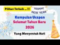 KUMPULAN UCAPAN TAHUN BARU 2026 UCAPAN SELAMAT TAHUN BARU 2026
