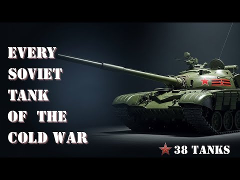 Every Soviet Tank of the Cold War (All 38 Explained)