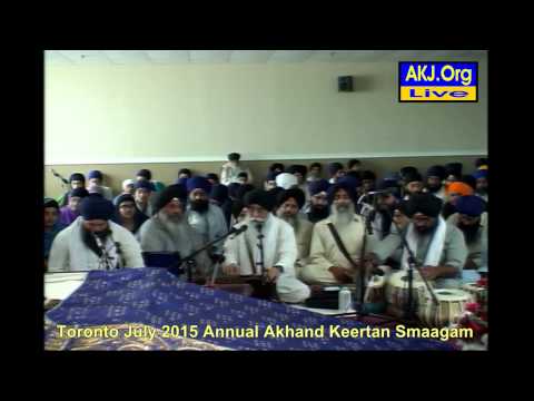 099 Toronto July 2015 Smaagam - Saturday Morning - Bh. Manjit Singh Jee Glasgow
