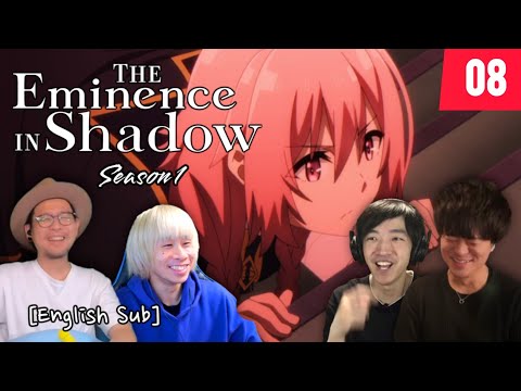 The Eminence in Shadow Season 1 Episode 8 Japanese Reaction Mashup | 陰の実力者になりたくて! 1期 8話 リアクション