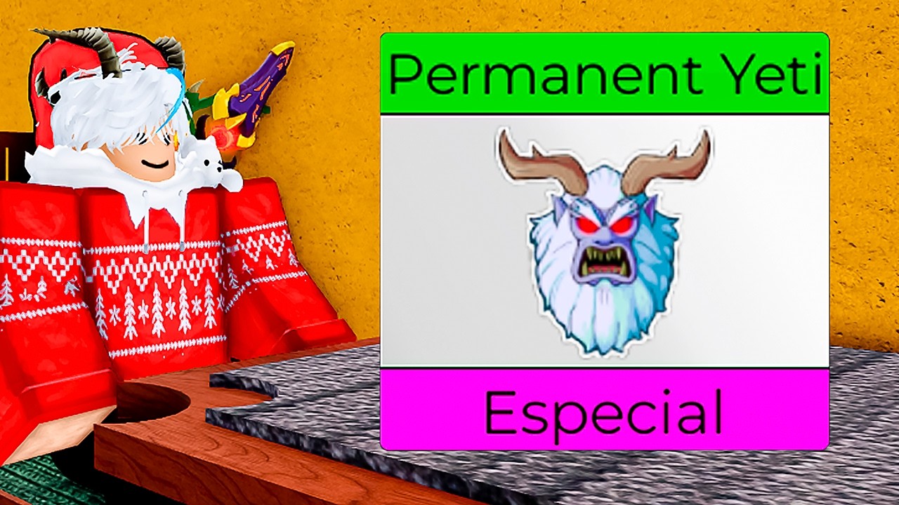 O QUE TROCAM PELA YETI PERMANENTE NO BLOX FRUITS!
