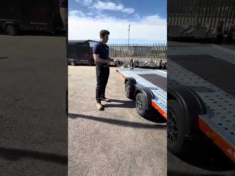 🚗 WALKAROUND VIDEO: All-New Brian James A Transporter Open Car Trailer 🚗