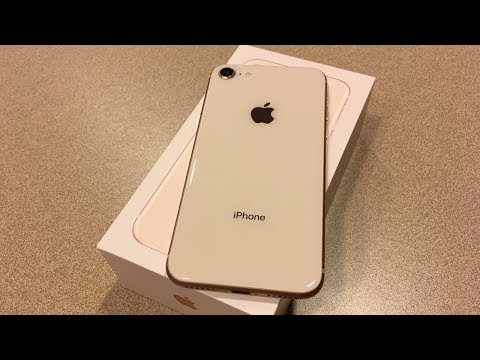 iPhone 8 Gold Unboxing & First Impressions