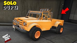 SOLO!  NEW  SUPER EASY GTA 5 ONLINE CAR DUPLICATION AFTER LATEST PATCH!