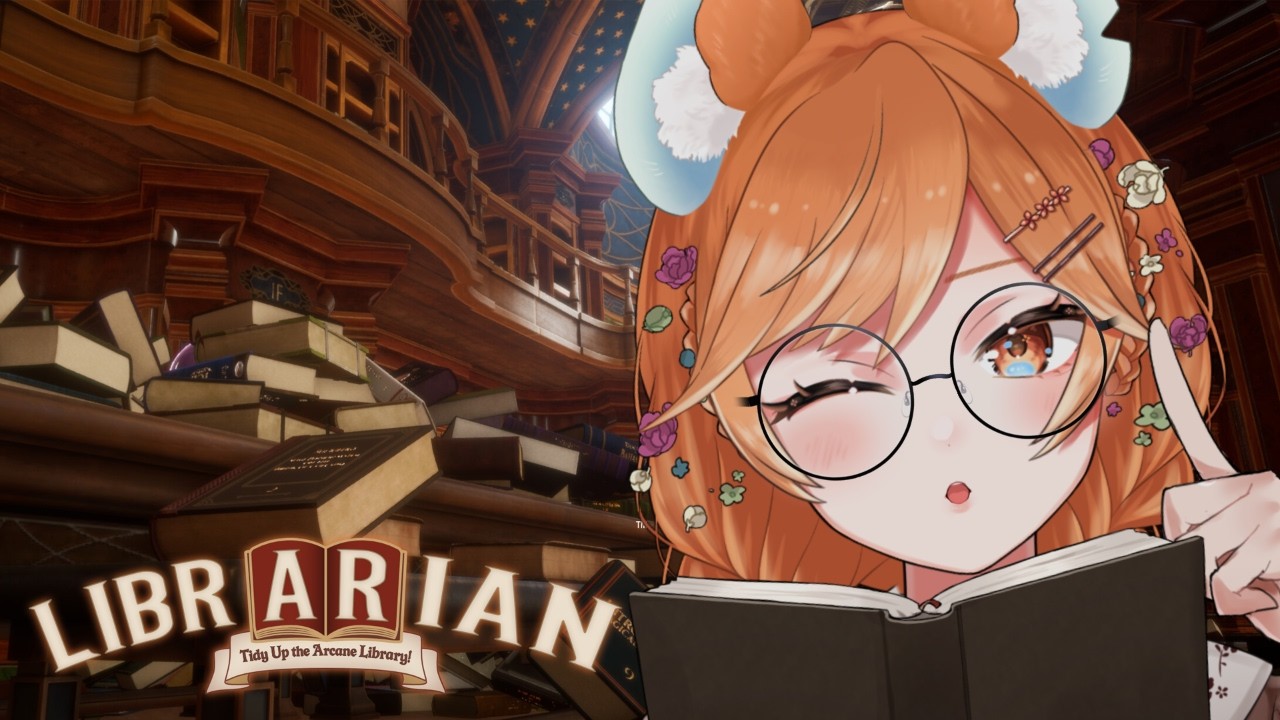 【 #LIBRARIAN 】激ねむ司書の大掃除【芽巛ルイ / I NO's 】