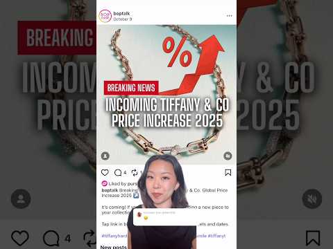 Tiffany Price Increase