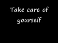 Glee Cast - Take care of yourself (lyrics) 
