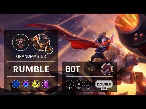 Rumble Bot vs Xayah - EUW Grandmaster Patch 10.2