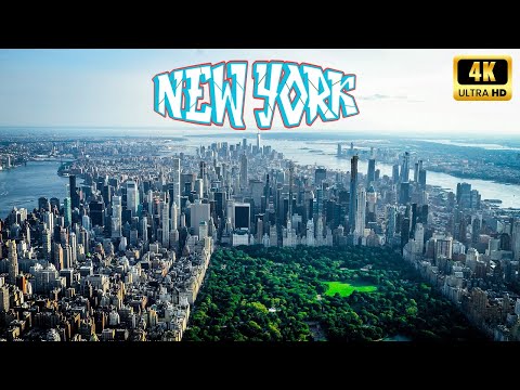 NEW YORK 4K UHD - New York City From Above: Aerial View -Nature Film 4K +ITINERARIO PRIMO GIORNO