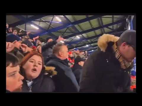 CHARLTON FANS SING "WE NEVER LOSE AT FRATTON PARK" IN 99TH MINUTE THEN PORTSMOUTH SCORE THE WINNER!!