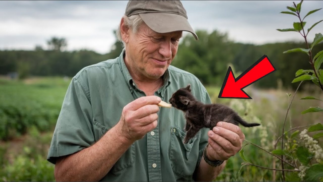 Man Finds A Tiny Kitten And Decides To Save Its Life