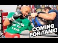 HECTOR GARCIA EXPLOSIVE FIRST LOOK TRAINING FOR GERVONTA DAVIS FIGHT; TEAM SENDS WARNING TO GERVONTA