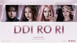 Download lagu BLACKPINK -  DDI RO RI (AI SONG| color-coded lyric video) mp3