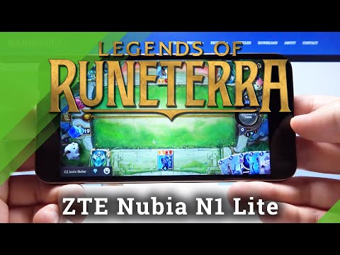 How Legends of Runeterra Looks Like on ZTE NUBIA N1 LITE – Efficiency Test