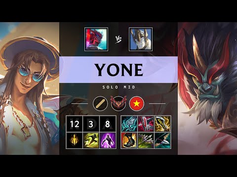 Yone Mid vs Galio: Unstoppable - VN Grandmaster Patch 25.S1.2