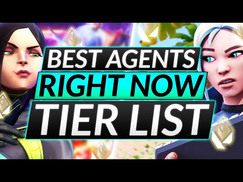 NEW UPDATED Agents Tier List - BEST and WORST Picks Right Now - Valorant Guide