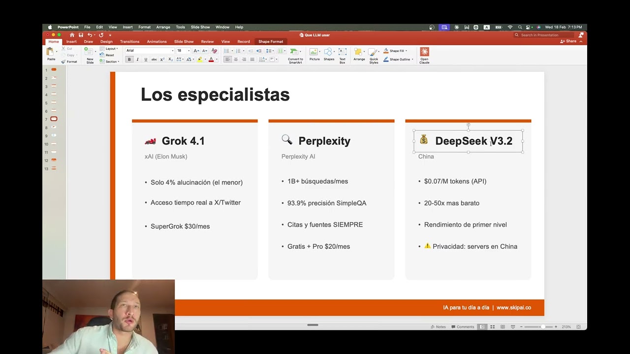 Video de Skip en YouTube