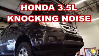 KNOCKING NOISE HONDA 3.5L PILOT ODYSSEY ACCORD RIDGELINE TSX MDX RL ACURA timing belt
