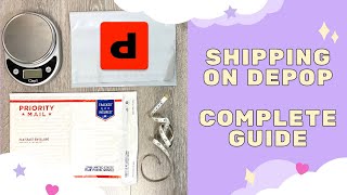 How to Ship on Depop | Most EASY & AFFORDABLE Option | Complete Walkthrough Guide