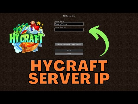 Minecraft Hycraft Server IP Address