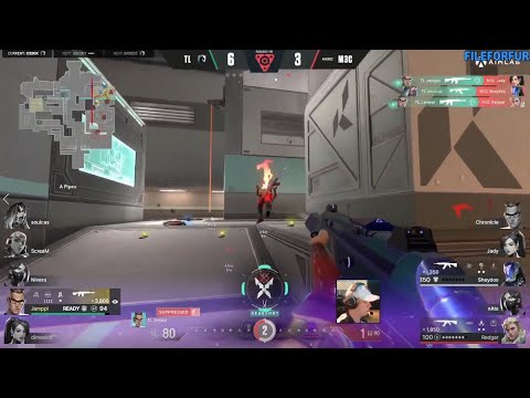 TL Jamppi Crazy 1v4 Clutch vs M3C - VCT LCQ Grand Finals