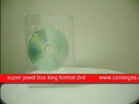 boitier super jewel box king format dvd standard