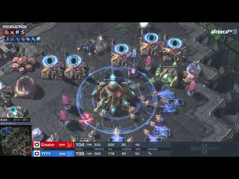 CREATOR vs TYTY PvT SC2 SuperCup Tournament 2018,Starcraft 2