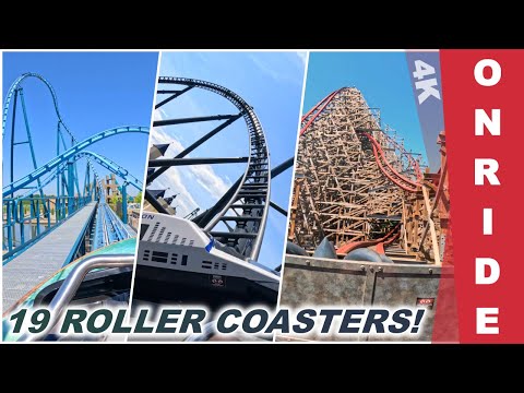 ENERGYLANDIA - All roller coasters 2024 ONRIDE | 4K POV | UHD 60FPS | #GoProHero12