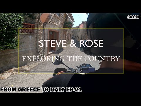 Italy Buccino village, Matera by motorcycle EP21