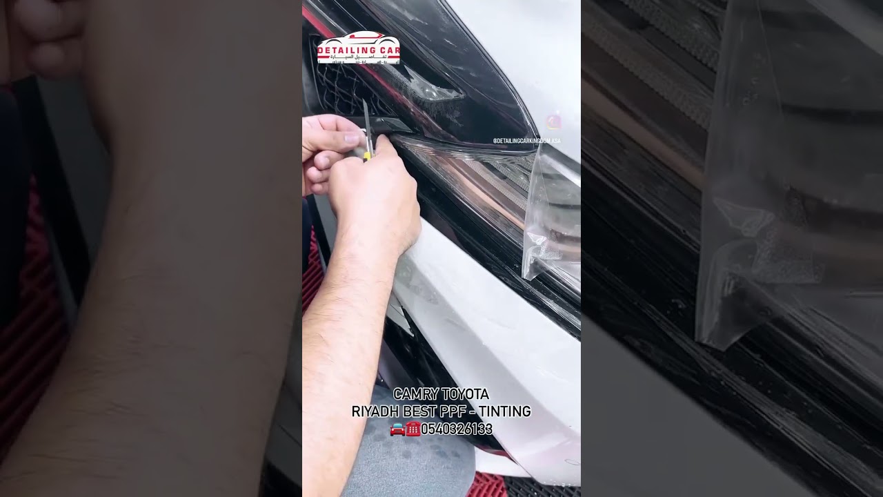 RIYADH BEST NANO CERAMIC PROTECTION - PPF WINDOW TINT & DETAILING IN RIYADH #3m #riyadh #detailing