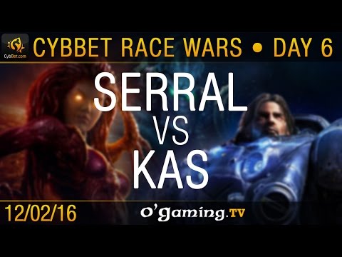 Serral vs Kas - ZvT - CybBet Race Wars - Day 6