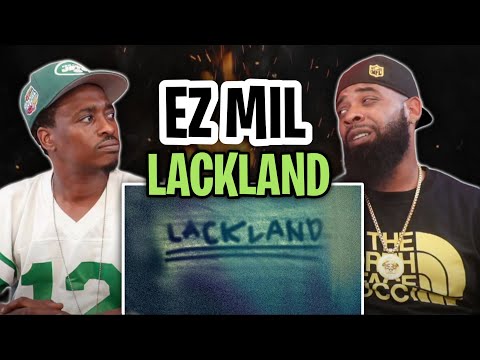 AMERICAN RAPPER REACT TO -Ez Mil - Lackland (Lyric Video)