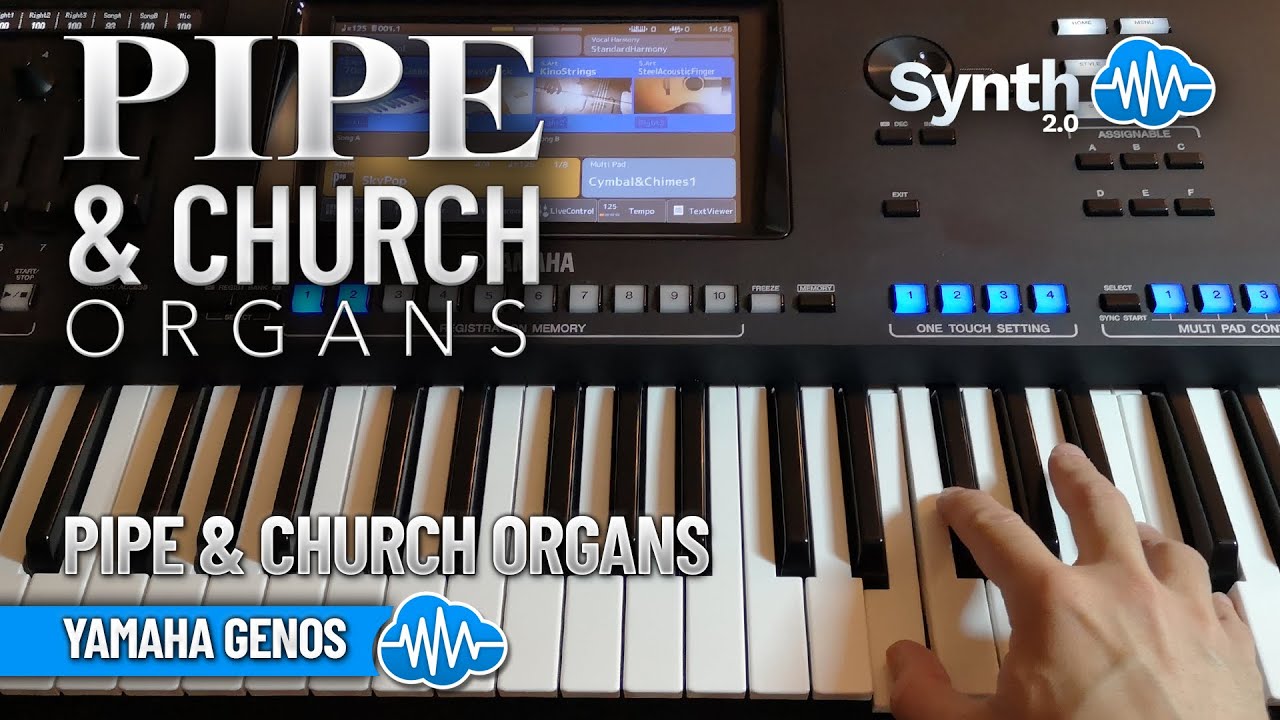 GNL005 - Pipe & Church Organs - Yamaha TYROS 5 ( 122 presets ) Video Preview