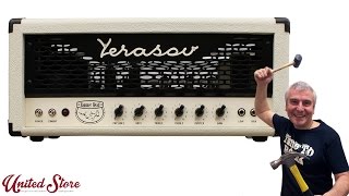 Video thumbnail for Yerasov Hammer Head обзор лампового гитарного усилителя от Юрия Вильнина и United Store. by Музыкальный магазин United Store