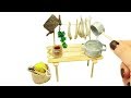 Realistic Miniature sauna for dollhouse