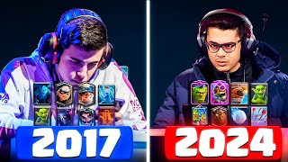 TODOS os DECKS Campeões Mundiais do Clash Royale 2017 - 2024 - Deck Guide by Allan Franzotti