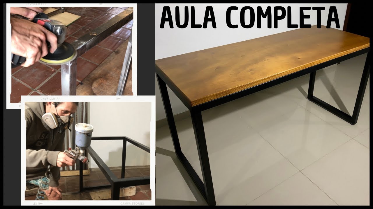 Aula 2/2 - Como Fabricar e Vender Móveis Industriais em Ferro e Madeira