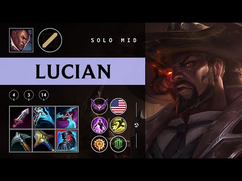 Lucian Mid vs Ekko - NA Master Patch 25.24
