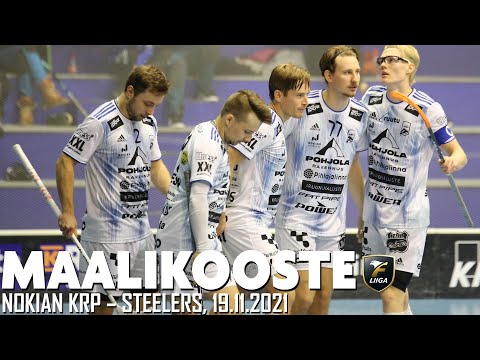 F-Liiga: Nokian KrP–Steelers, Maalikooste
