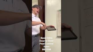 Basic Pest Control Sales Intro for Door to Door sales