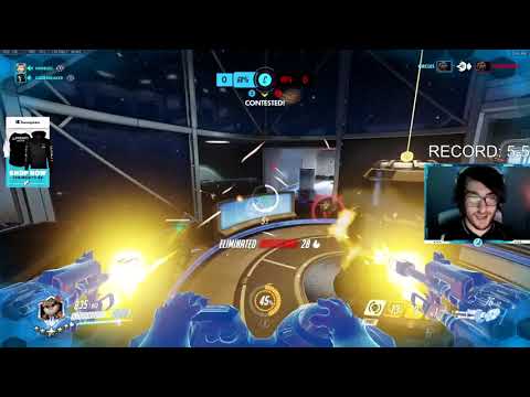 HARBLEU ZARYA AND HAMMOND GAMEPLAY! [ OVERWATCH SEASON 24 TOP 500 ]