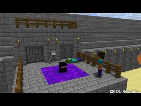 Monster school death worm challenge minecraft animation