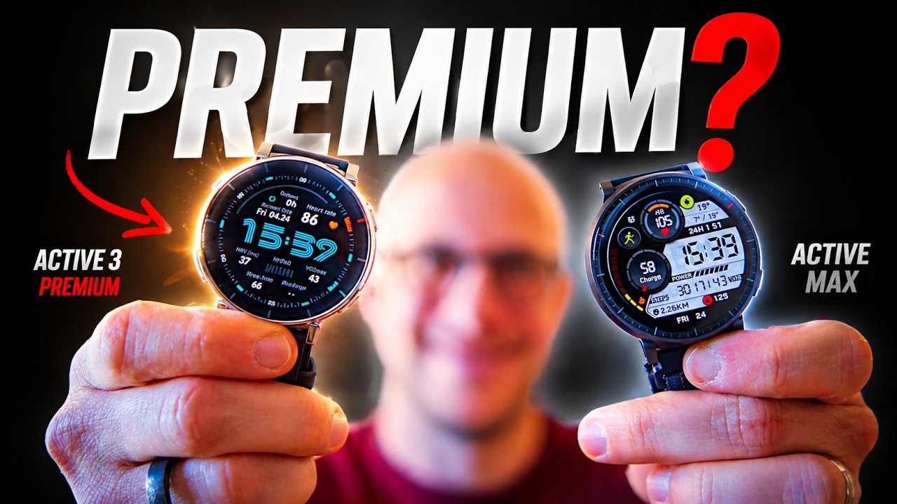 Amazfit Active 3 Premium vs Max: PRO e CONTRO che NON ti dicono!