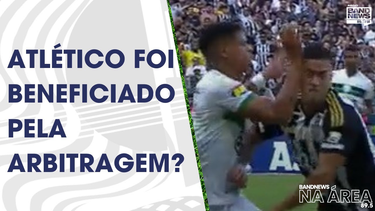 Atlético foi beneficiado pela arbitragem?