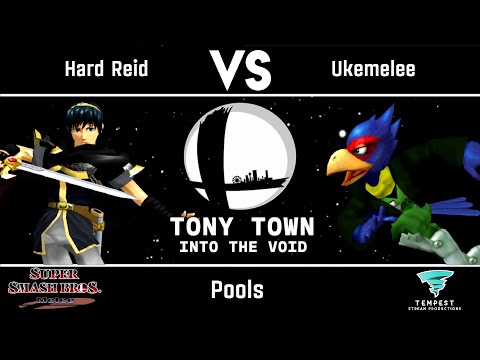 Hard Reid (Marth) vs Ukemelee (Falco) - Pools - Tony Town: Into the Void