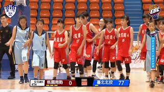 [閒聊] 108學年度 國小女籃 桃園南勢對台北北投