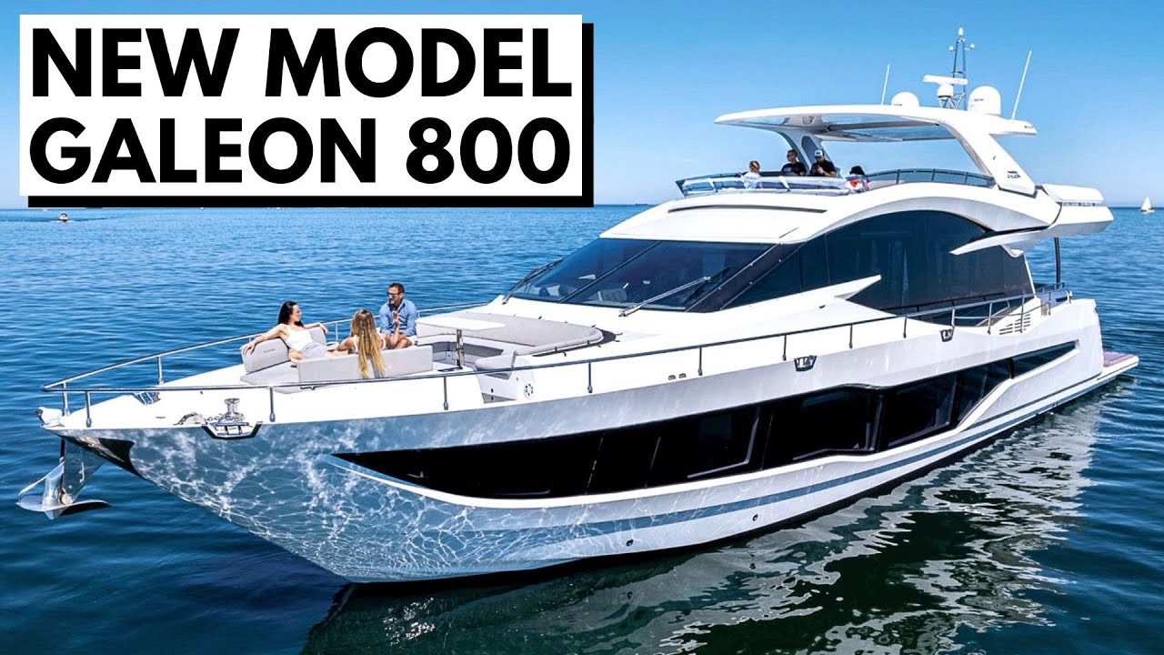 Galeon 800 Fly Motor Yacht Tour & Specs