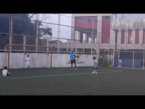 disputa de pênaltis escolinha Santos Manaus