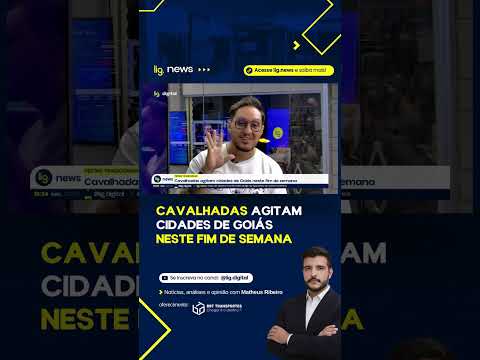 Cavalhadas agitam cidades de Goiás neste fim de semana – 22/05/2026 – Lig News