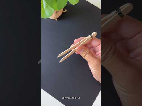 How to make chopstick with stick  se chopstick kaise banaye icecream stick se kya kya bana sakte hai